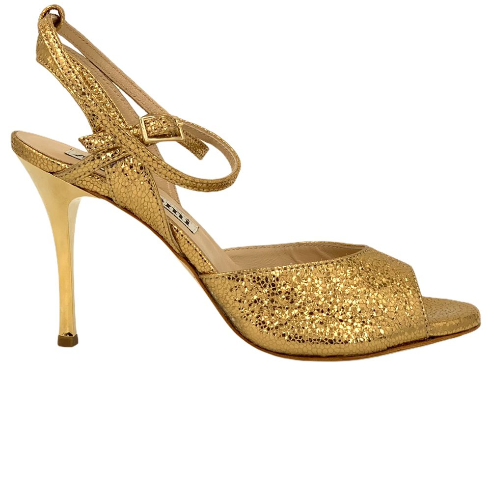 Alagalomi Tango Shoes Rosa Allure Oro Antico - Alagalomi Tango Shoes  Alagalomi Tango Shoes